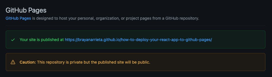 GitHub pages published.png
