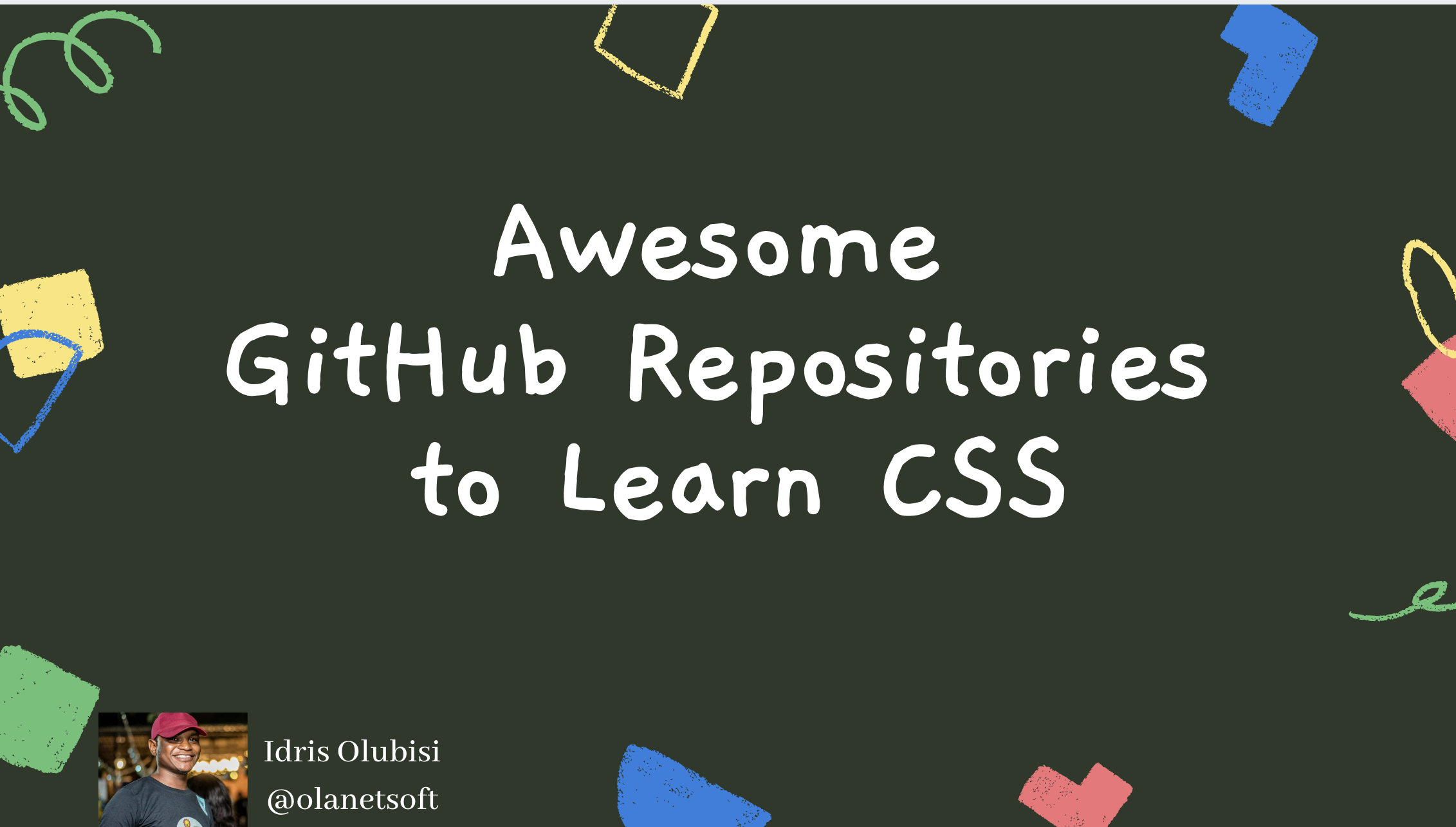 Awesome GitHub Repositories To Learn CSS