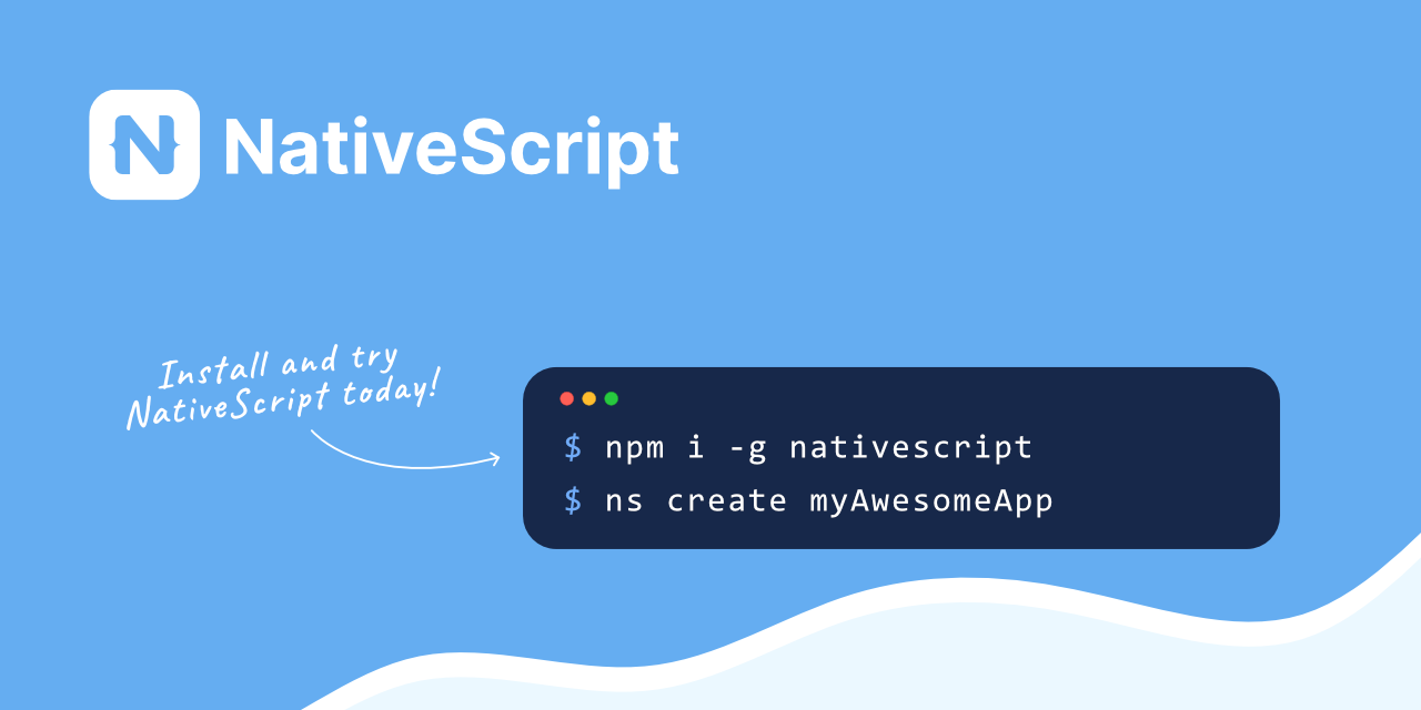 NativeScript: write once, run anywhere mobile com Javascript?