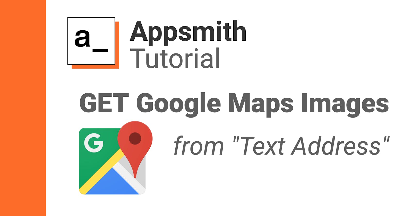 GET Google Maps Images from Address Text