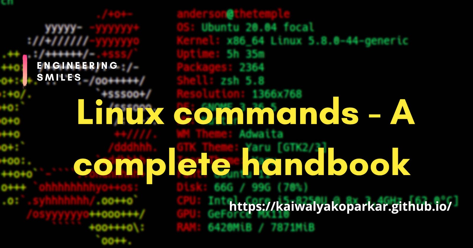 🐧 Linux Commands - A Complete Handbook for beginners 💻