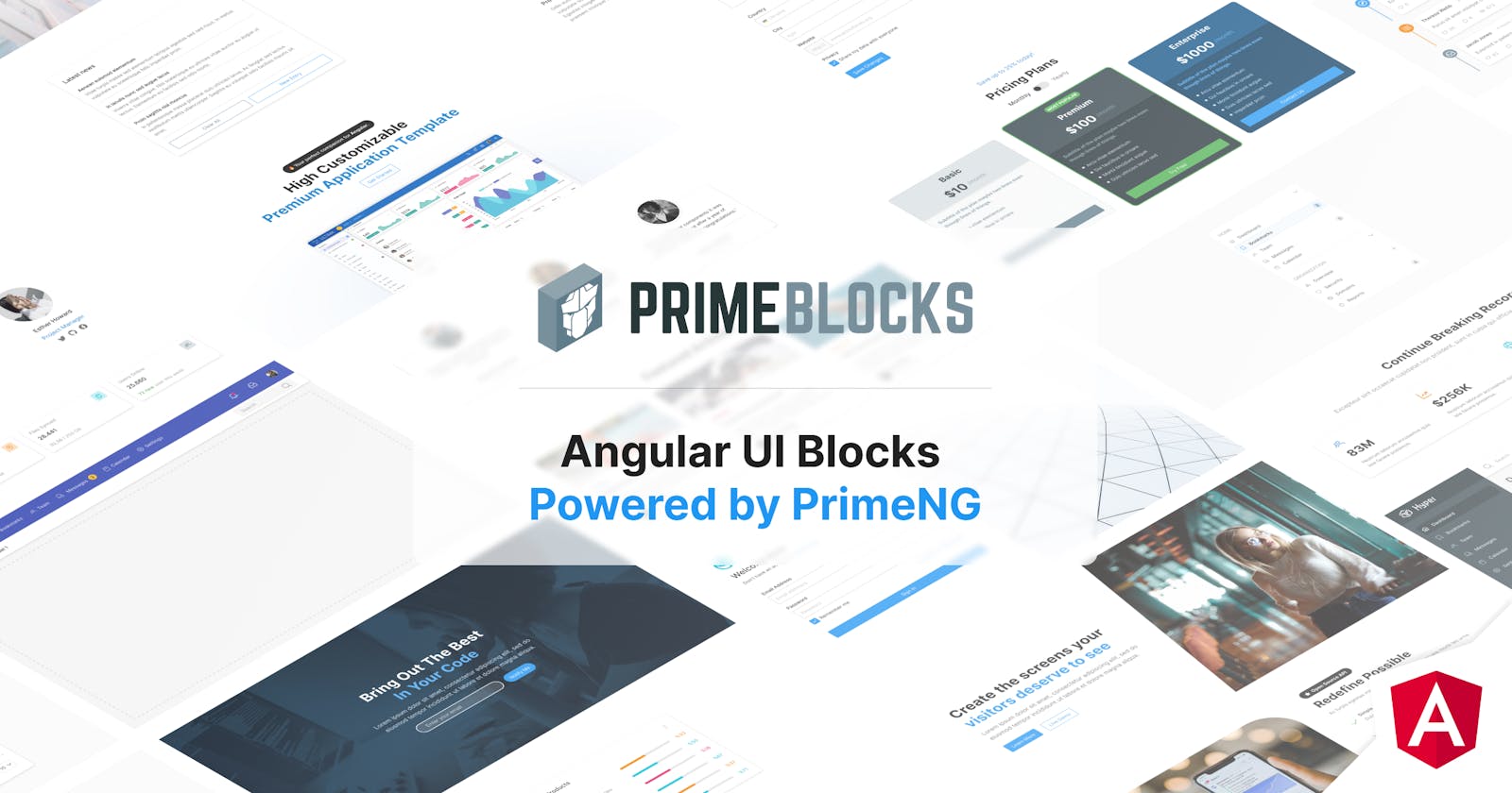 Introducing PrimeBlocks For PrimeNG