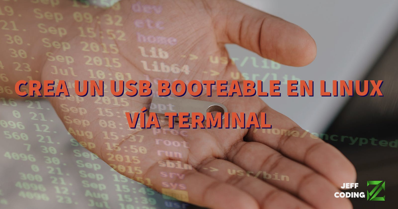 Crea un USB booteable desde la terminal | Linux
