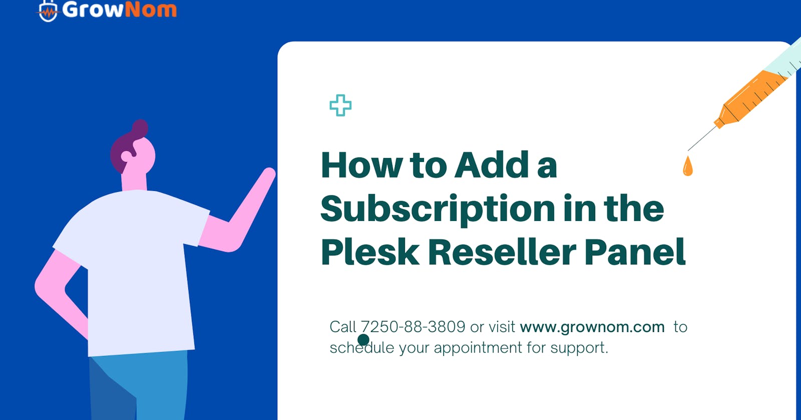 How to Add a Subscription in the Plesk Reseller Panel ?