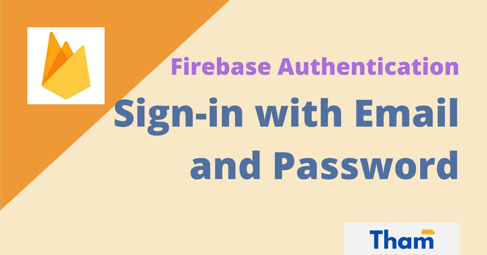 Firebase Authentication: Sign in with email and password