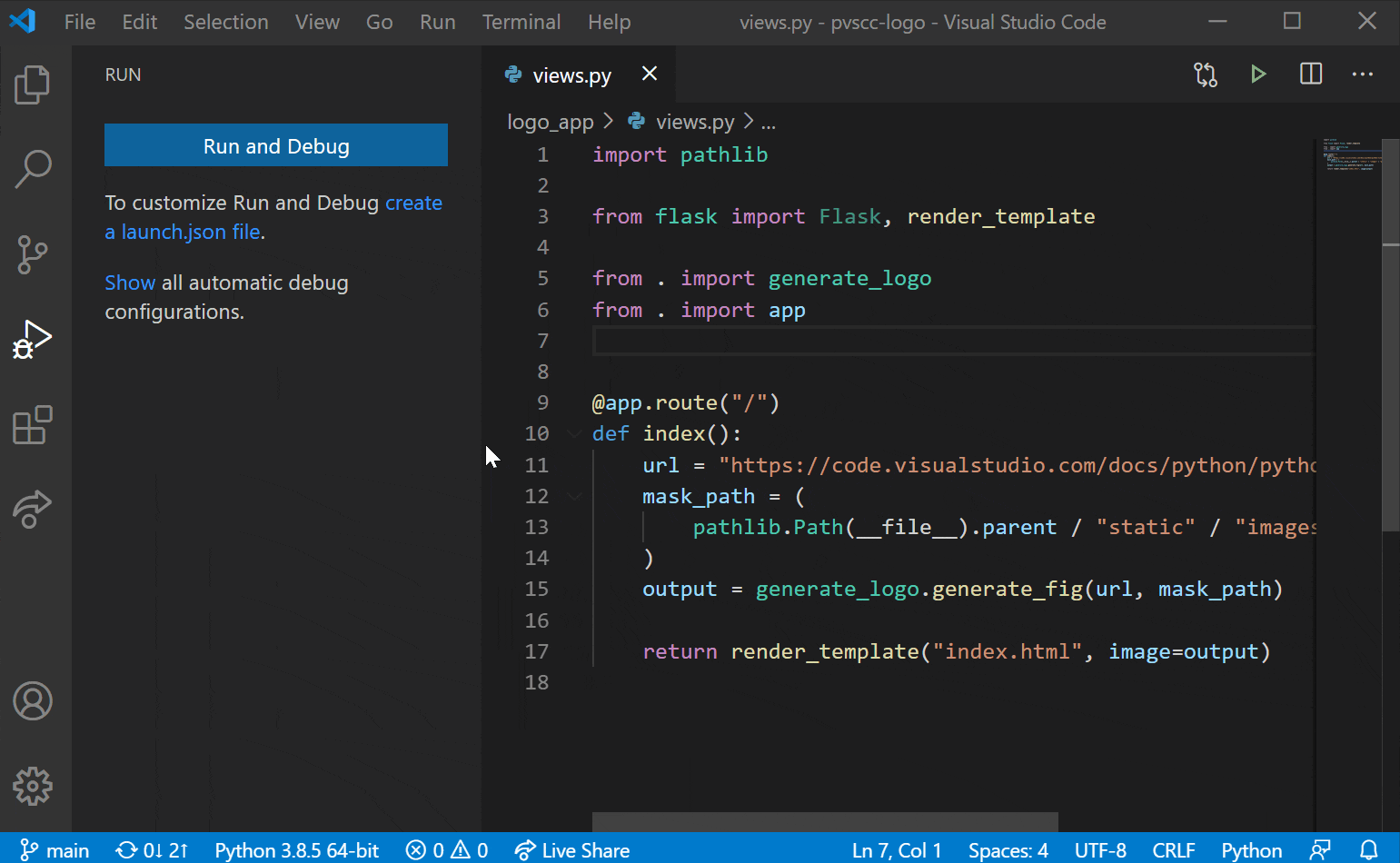 Python extension GIF