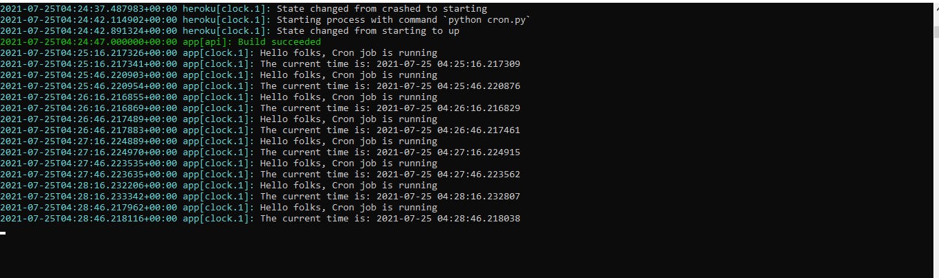 Deploy Python Cron Job Scripts On Heroku
