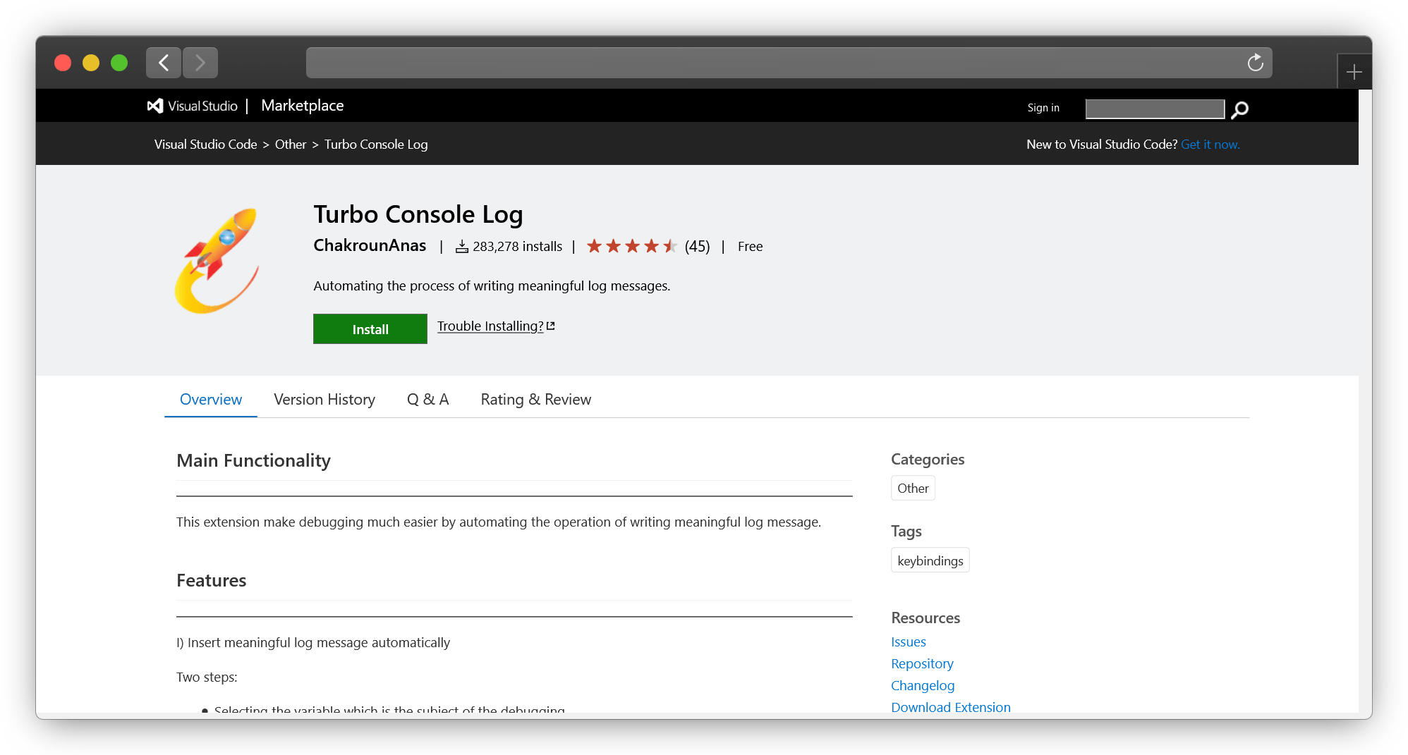 Turbo Console Log Extension: Streamline Your Debugging!