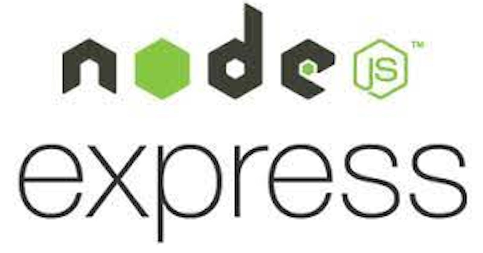 Starting with Express JS