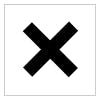 An X icon