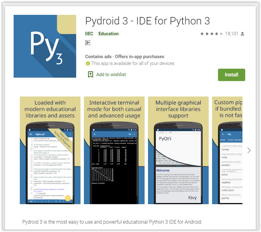 How to Install Python and Jupyter Notebook onto an Android Device