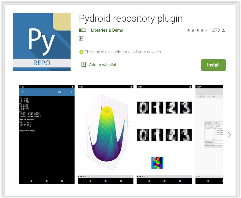 Pydroid Repository