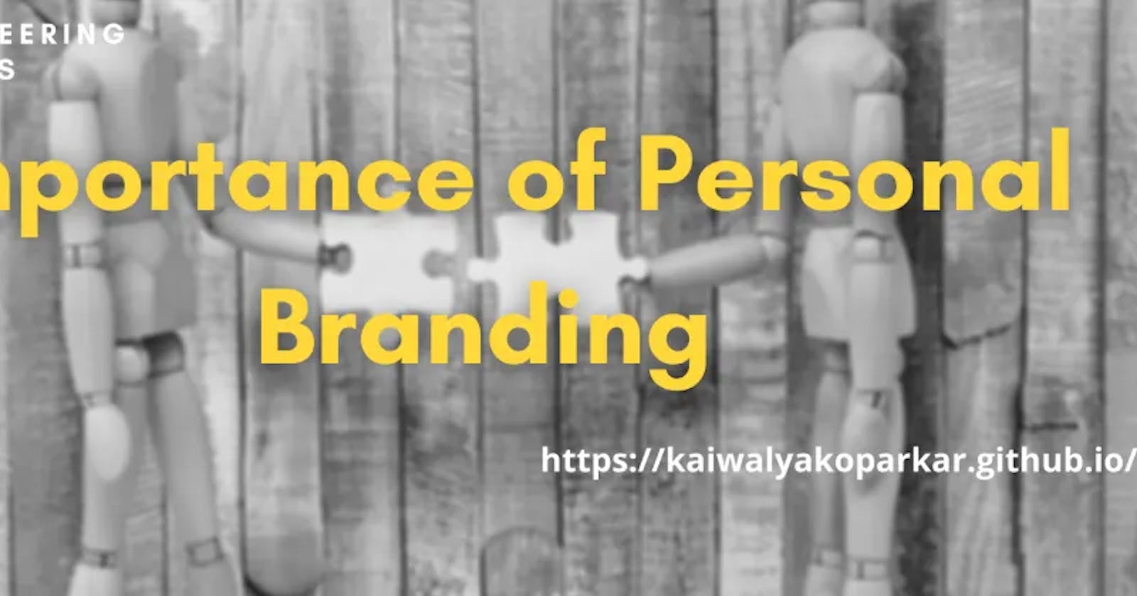 🌠Importance of Personal Branding🌠