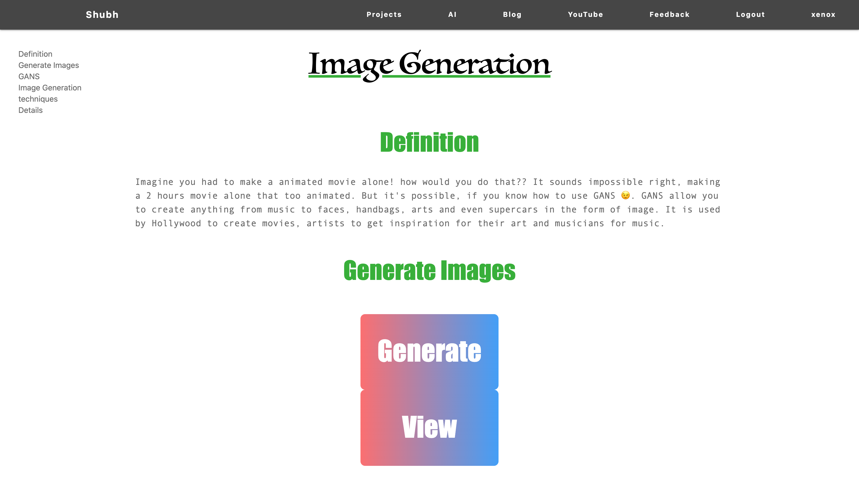 Image Generation