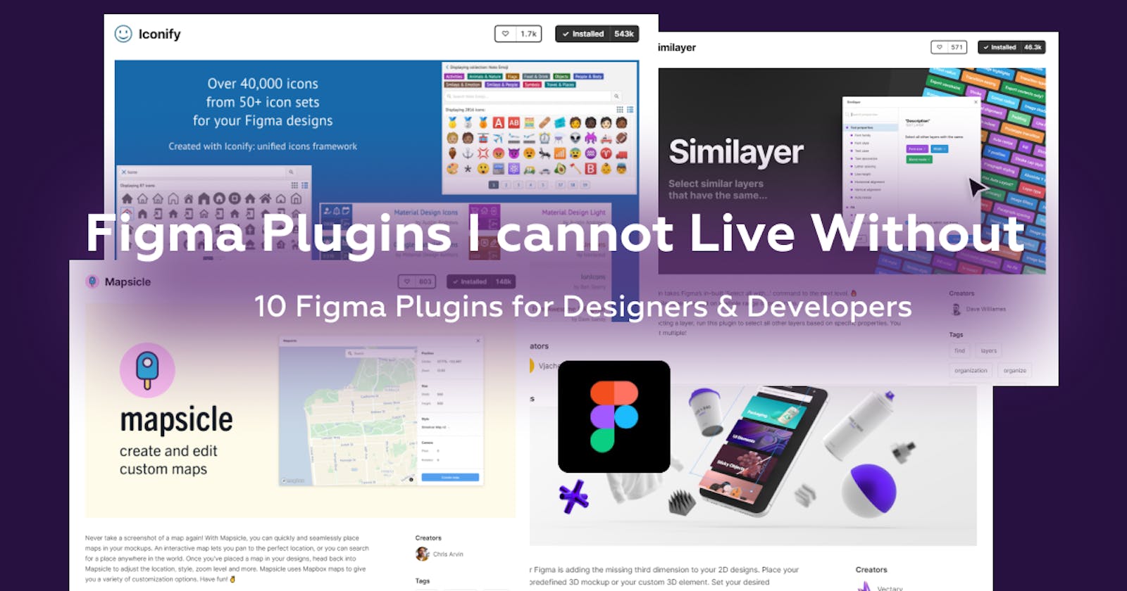 Figma Plugins I cannot Live Without