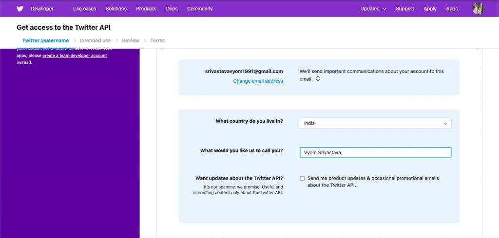 How to use Twitter API in Python