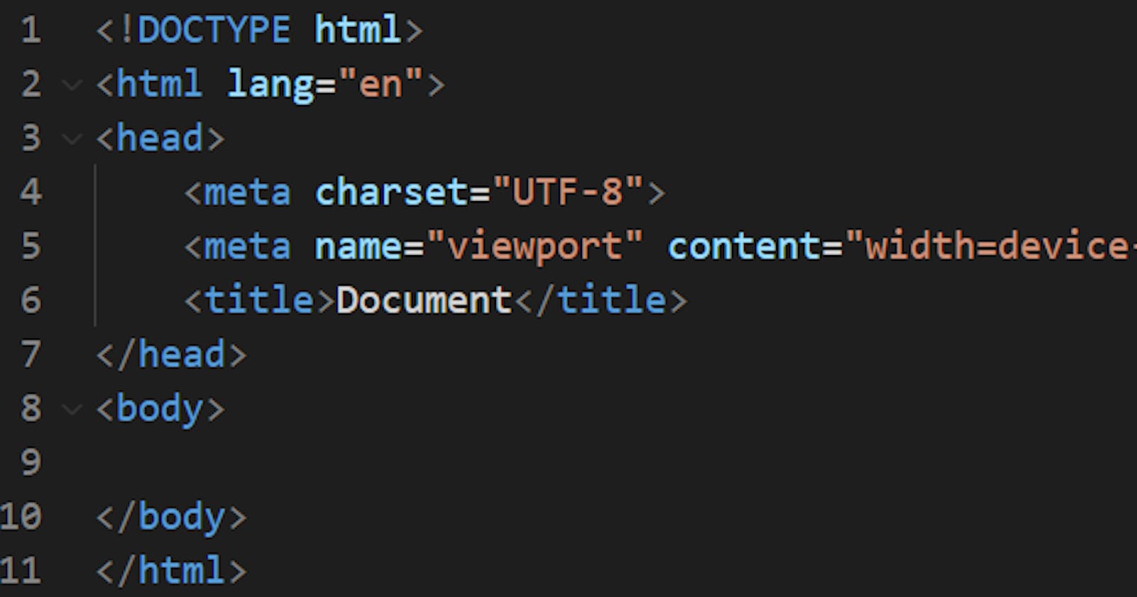 The HTML <meta> tag