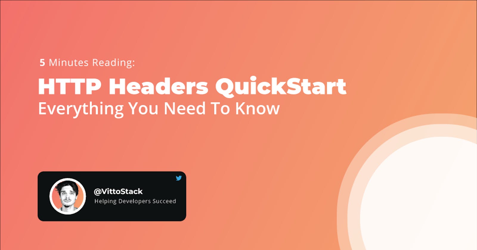 HTTP Headers QuickStart  - APIs Handbook