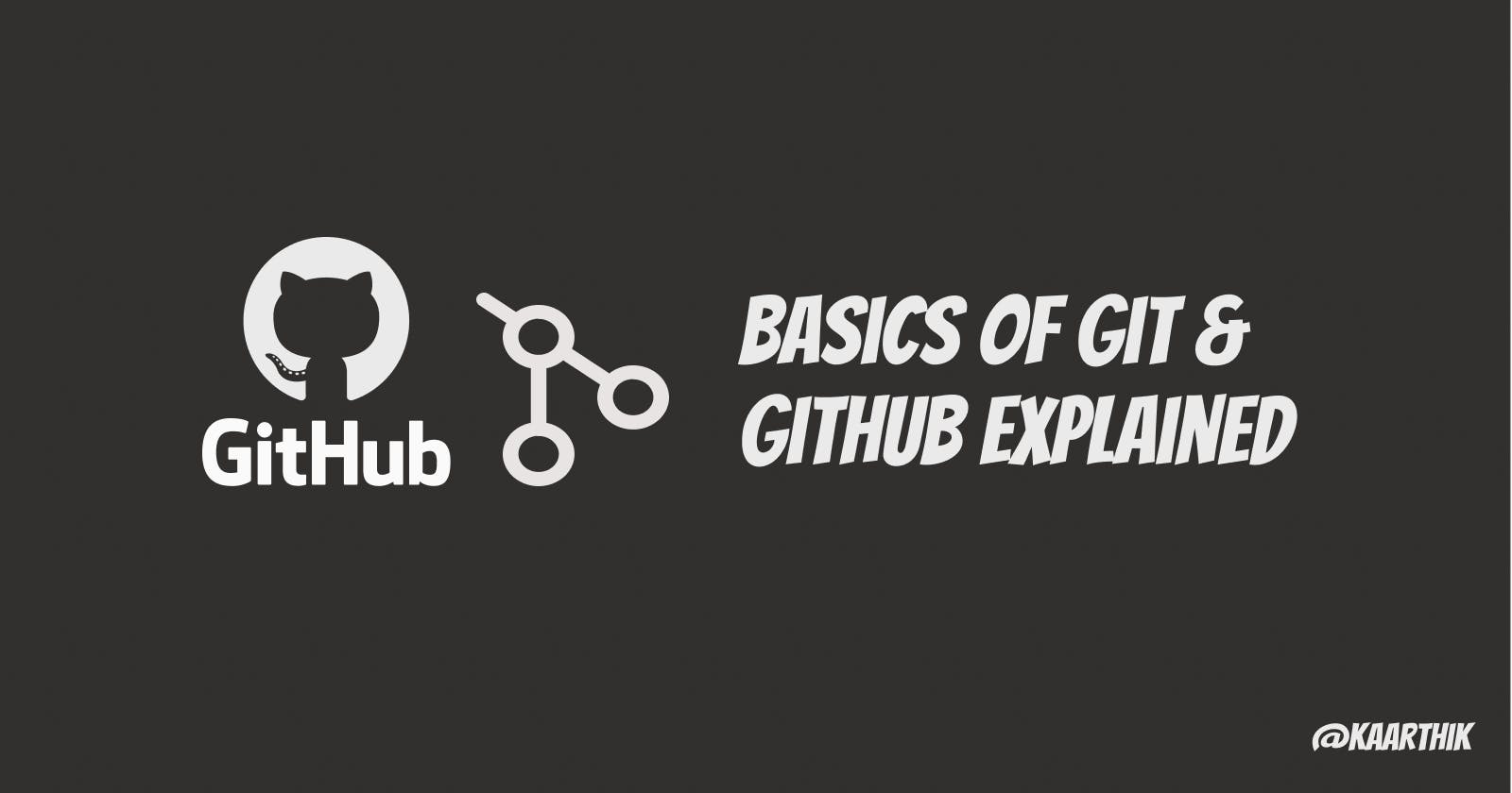 Basics of Github & Git Explained
