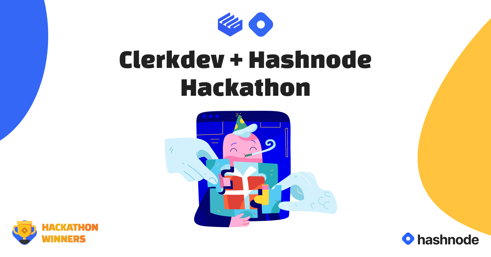 ClerkDev + Hashnode Hackathon Winners✨