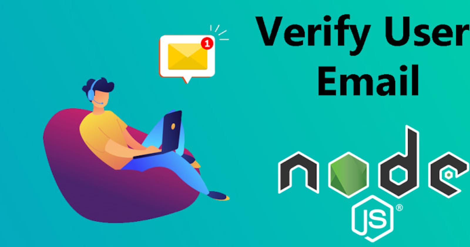 Simple Email verification in javscript and nodejs.