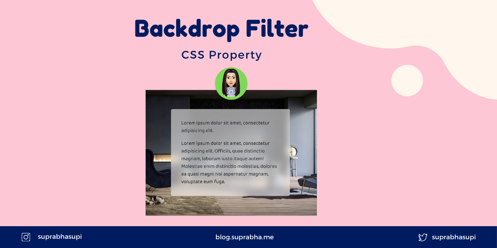 CSS Backdrop-filter