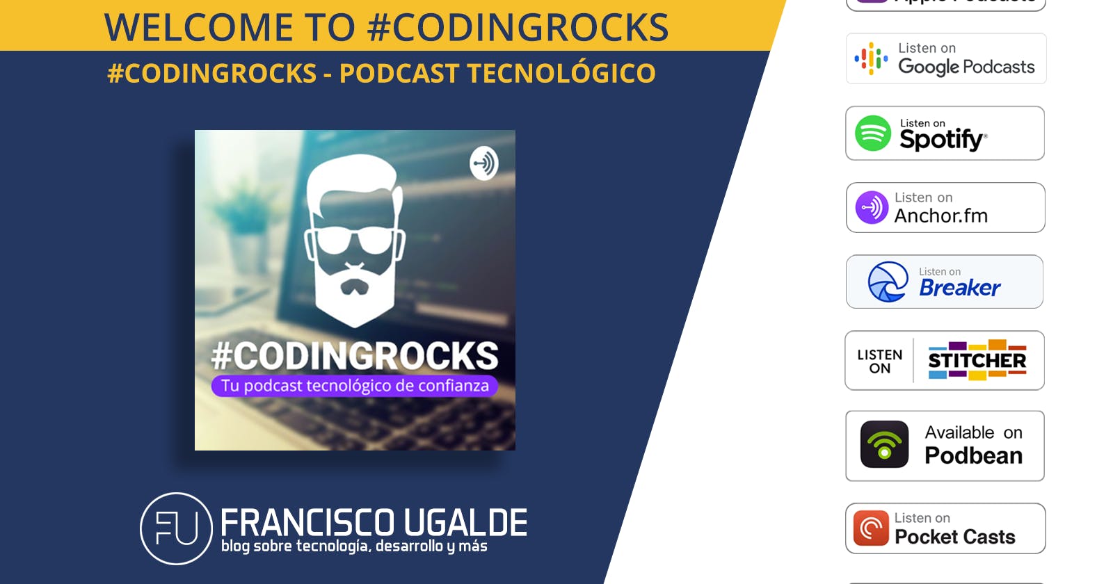 #CodingRocks, un podcast tecnológico de confianza
