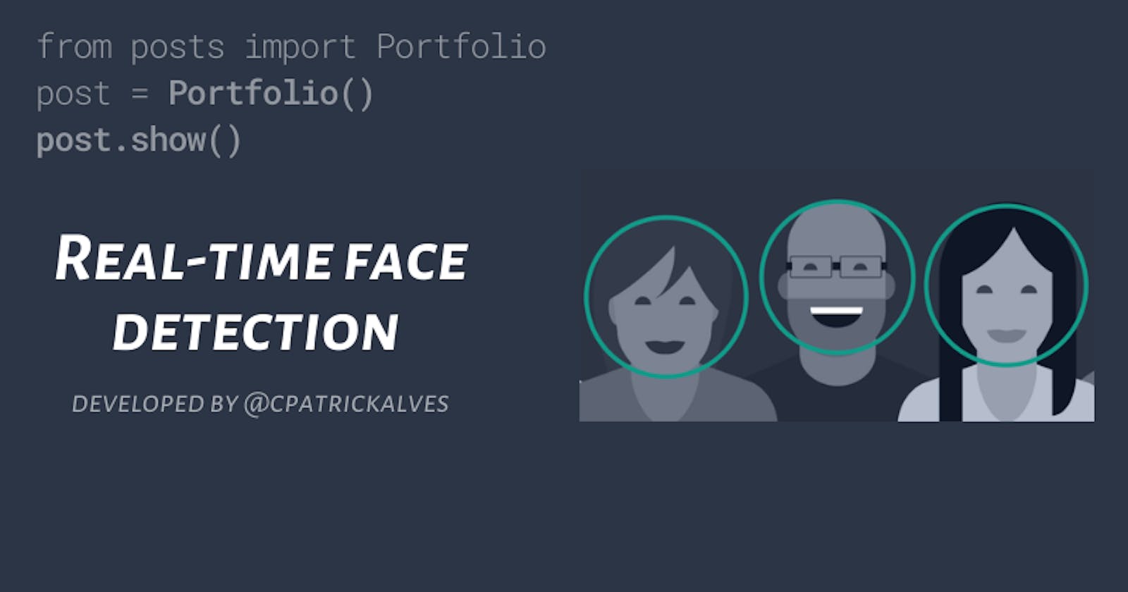 Real-time face detection