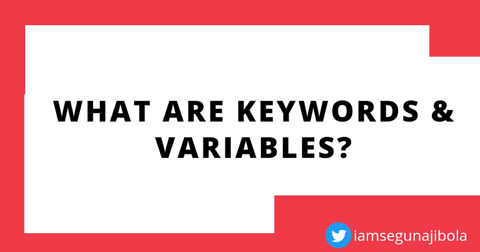 JavaScript Keywords and Variables Definition - Explained For Newbies