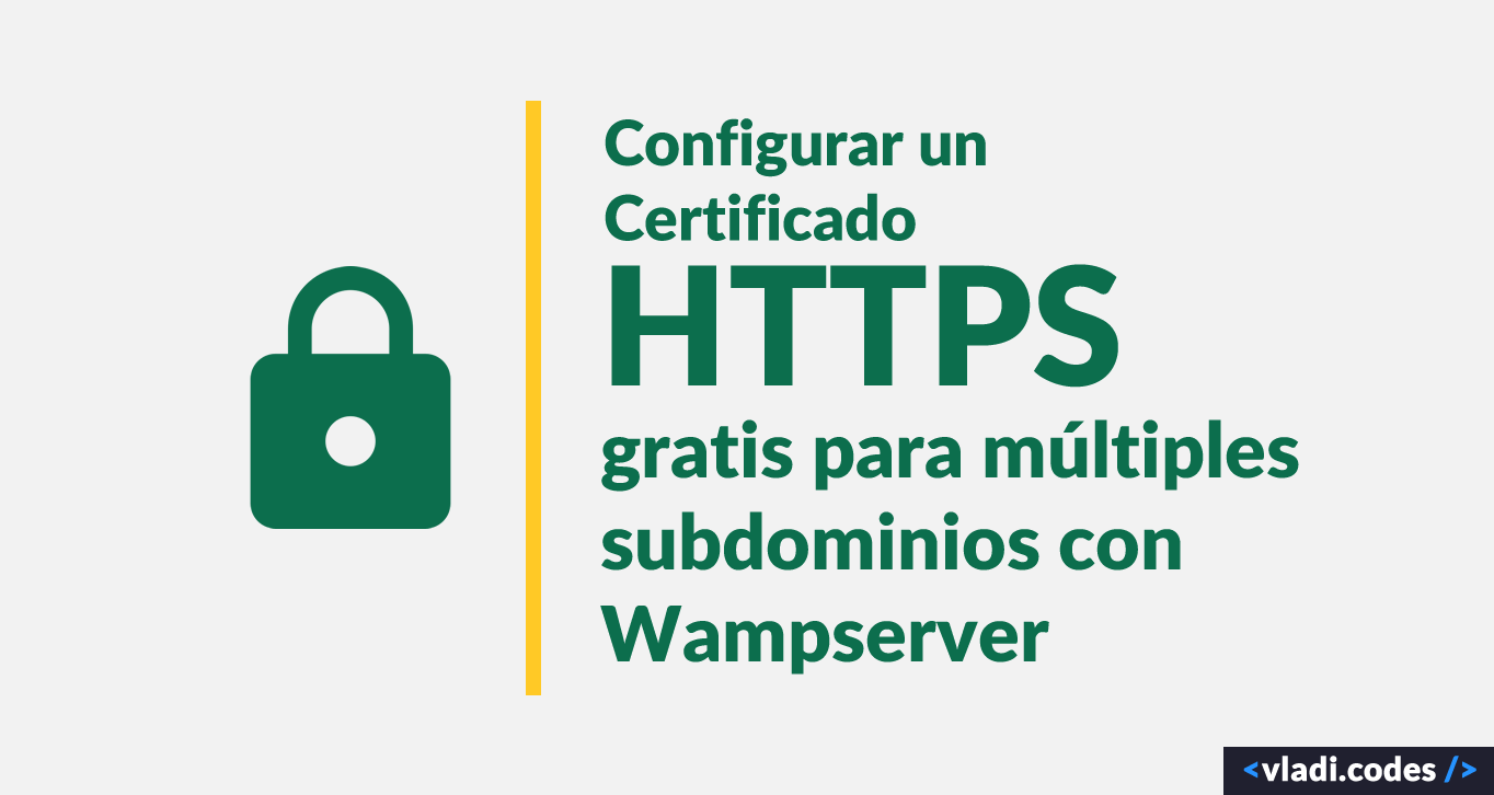 Get HTTPS for free! Obtener certificado HTTPS gratis para múltiples subdominios