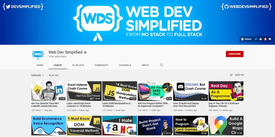 WebDevSimplified