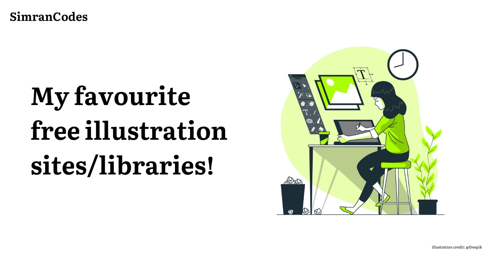 My favourite free illustration sites/libraries!