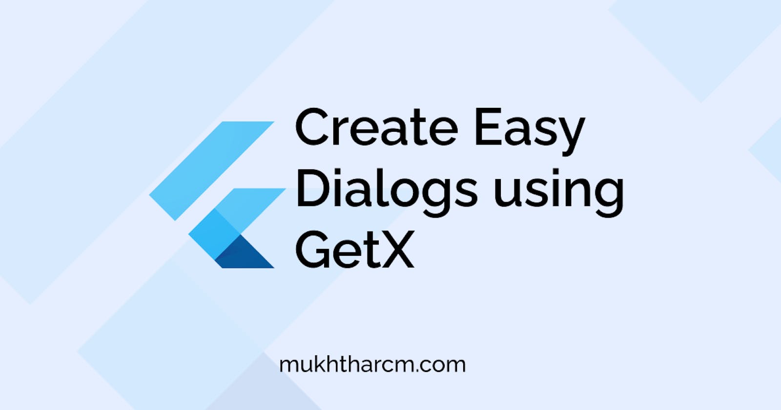 Easy Dialogs using GetX