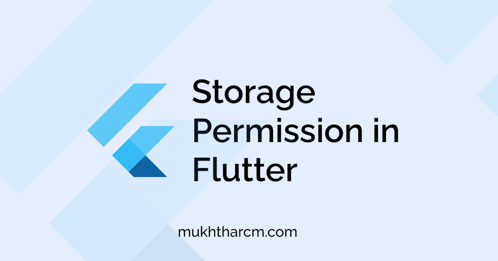 Using Storage Permission in Flutter