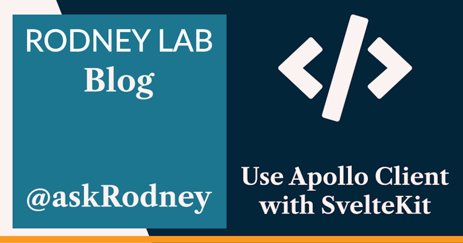 Use Apollo Client with SvelteKit to Query a GraphQL API