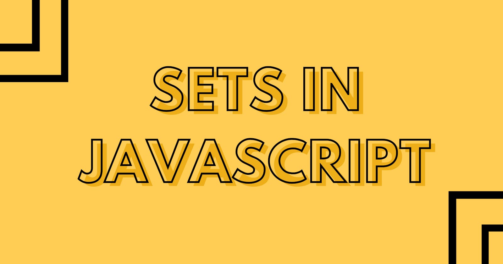 Sets in JavaScript