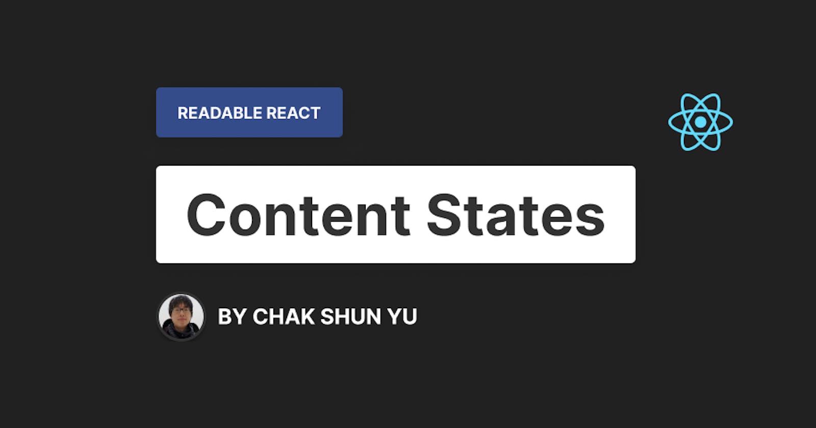 How To Write Readable React Content States