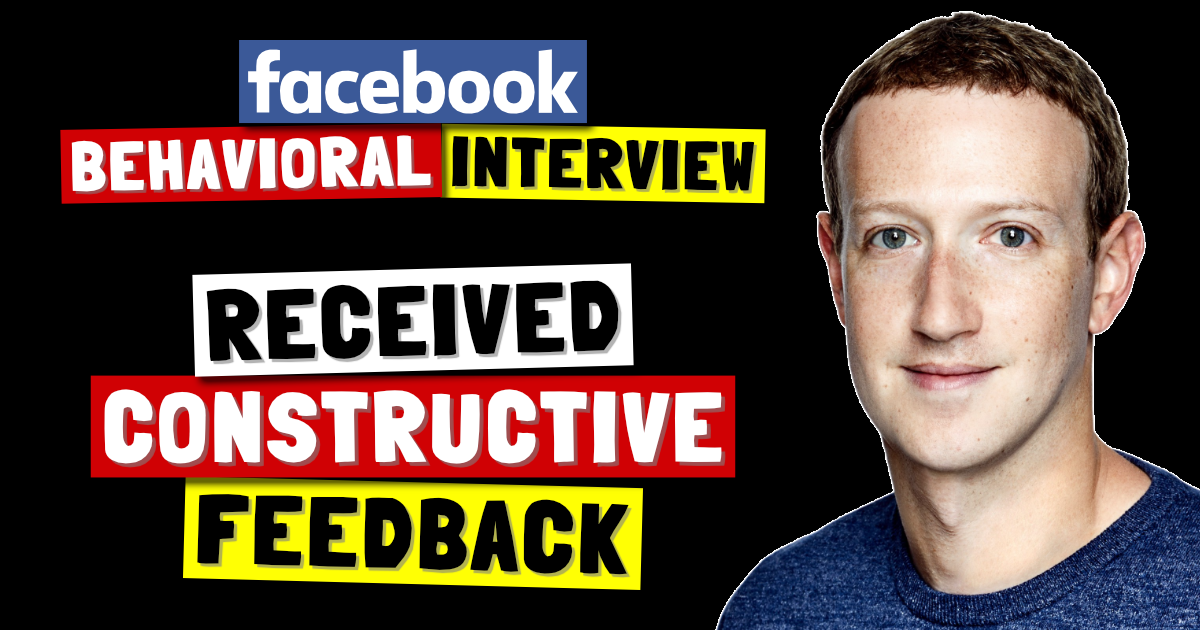 โ
Tell Me About A Time You Received Constructive Feedback | Facebook Behavioral Interview (Jedi) Series ๐ฅ