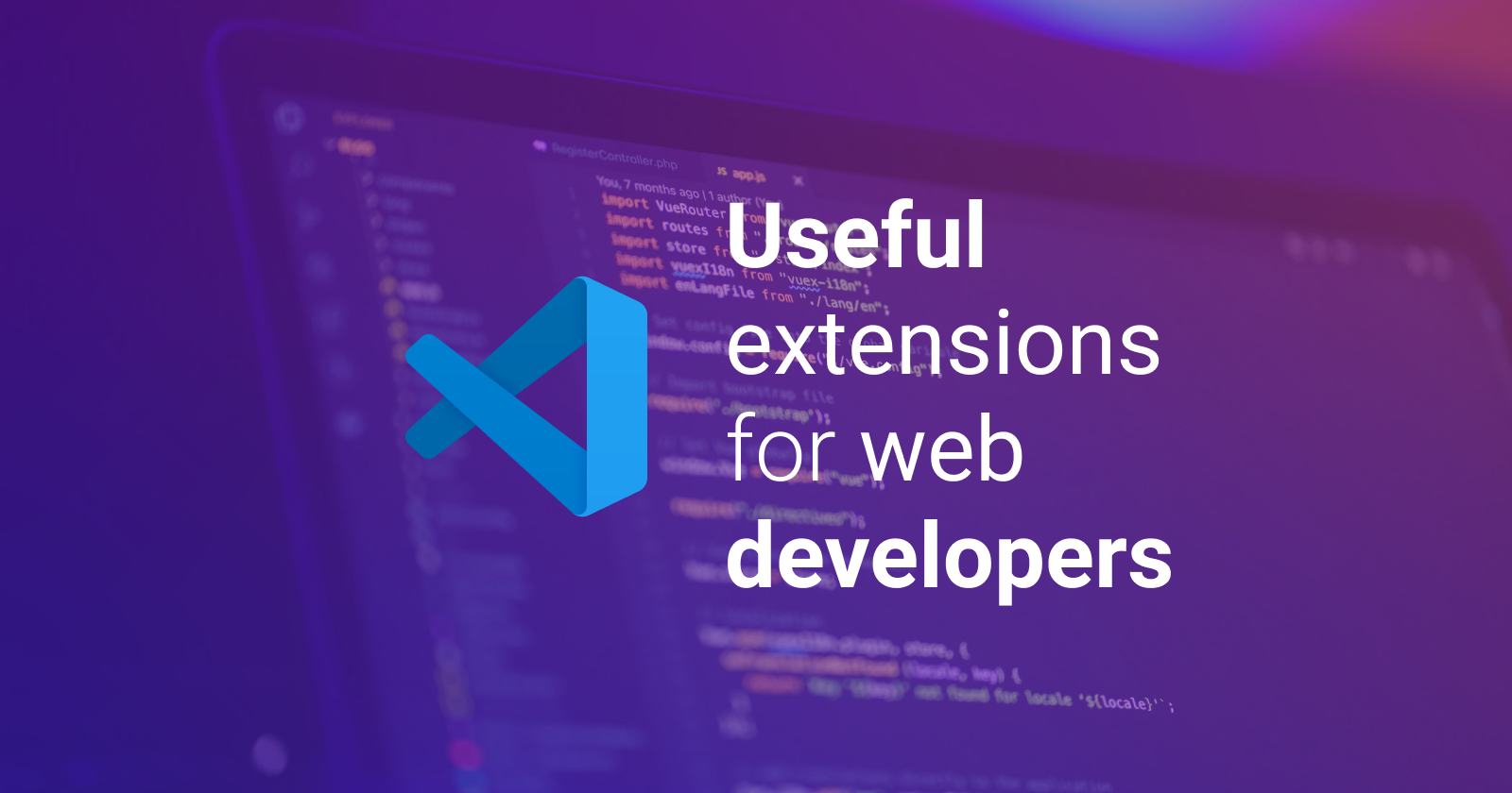 VS Code: Useful Extensions For Web Developers