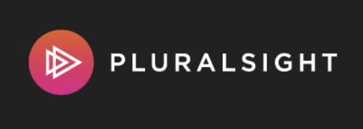 Pluralsight logo.