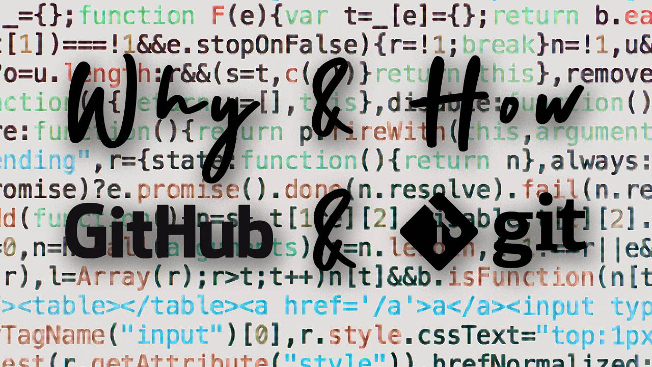 Why and How Github?