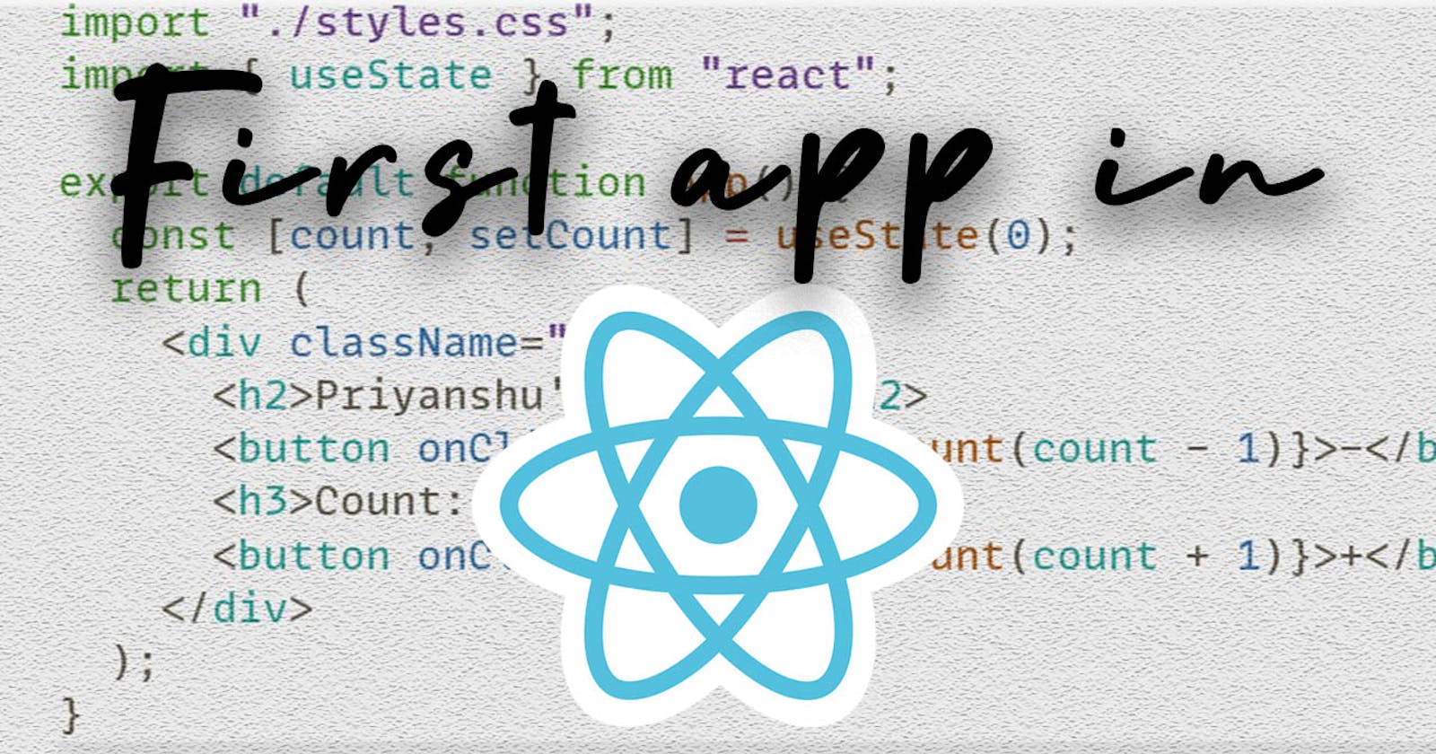 How to get started with React?
