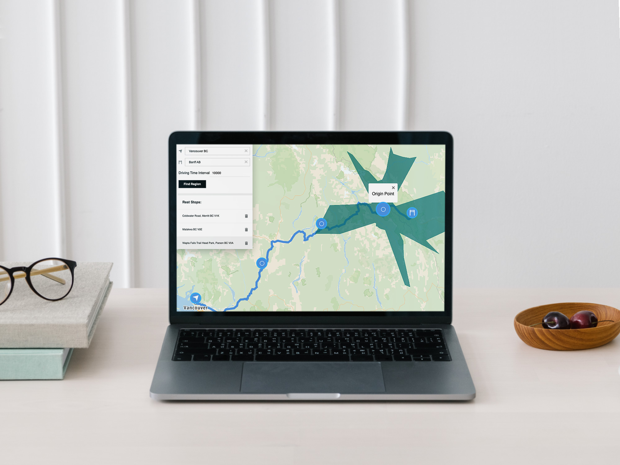 Routing Truck Rest Stops with TomTom Maps