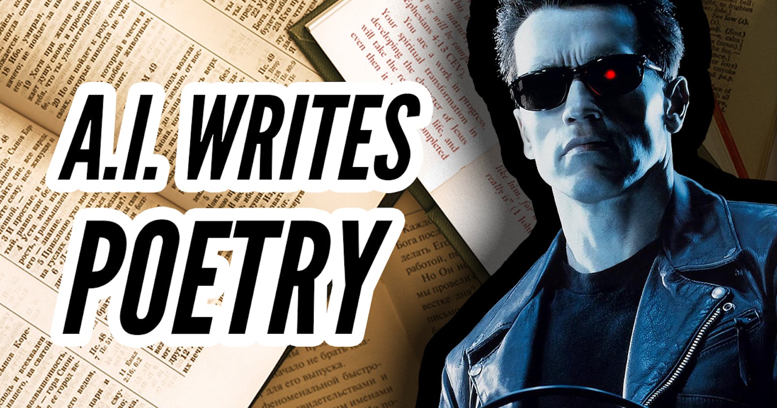T-800 meets Shakespeare: Using AI to generate poetry