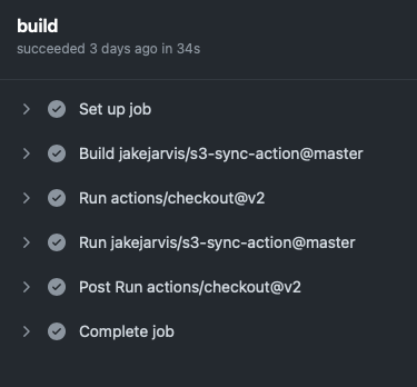 GitHub Actions Frontend