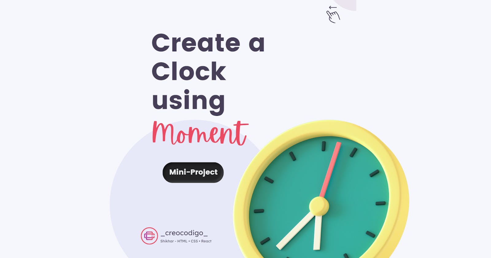 Create a Clock using Moment.js