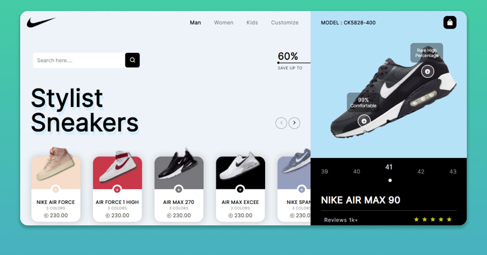 Create an Exclusive Product Landing Page using HTML CSS & JS