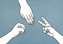 Write a simple python game: Rock, Paper, Scissors