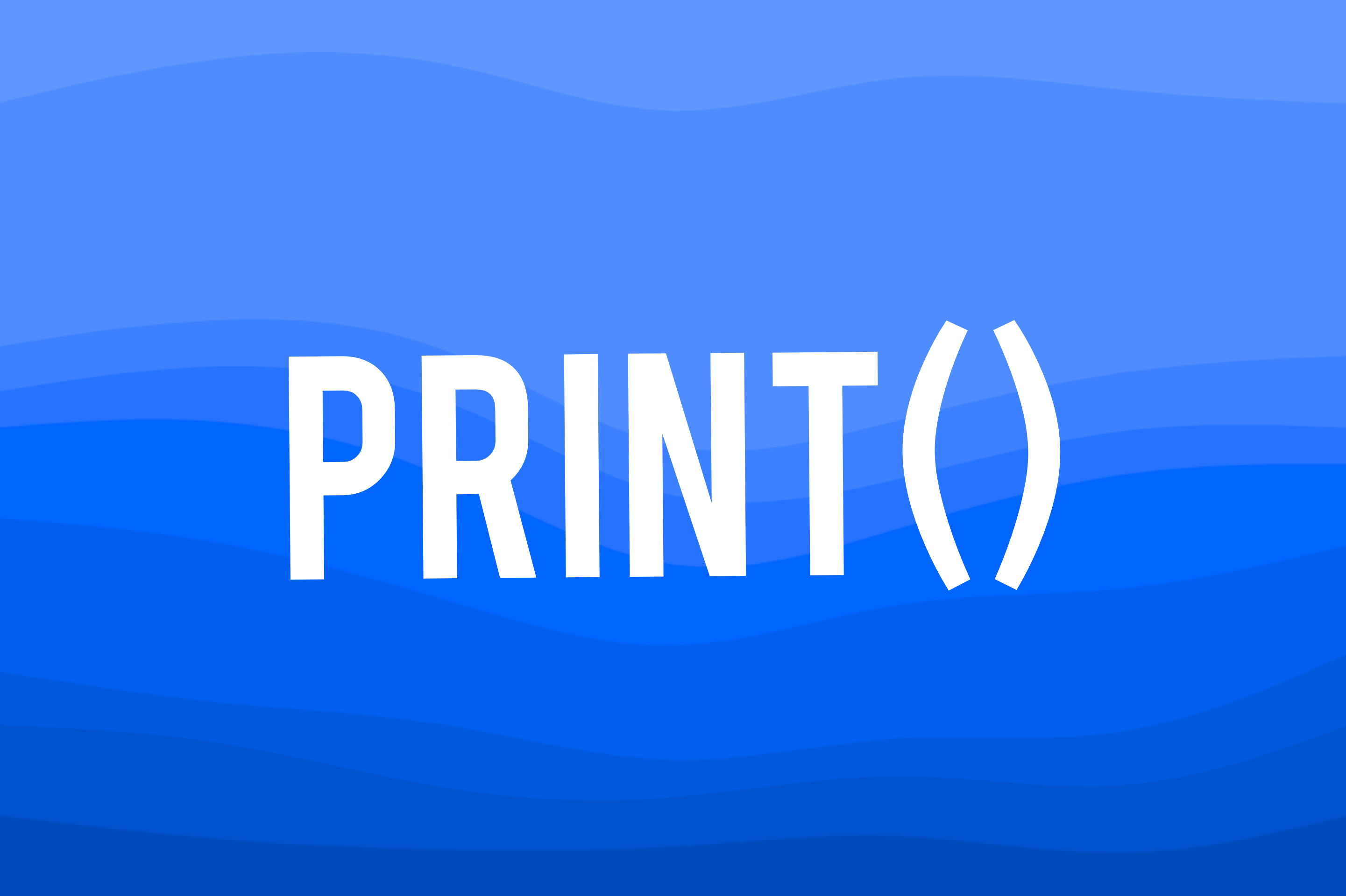 Fungsi print()