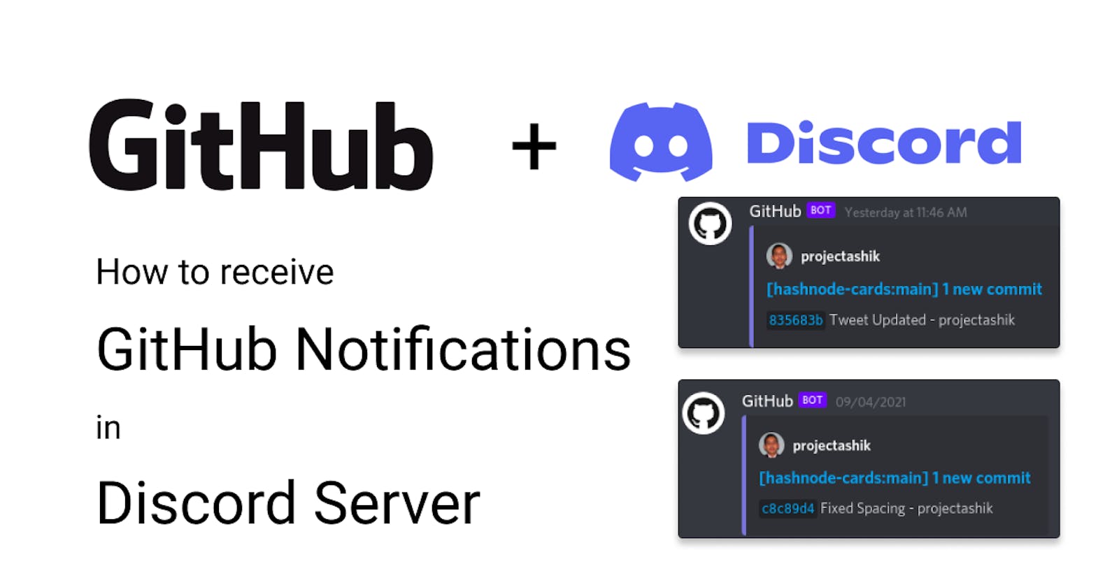 How to get GitHub Notifications in Discord Server?
